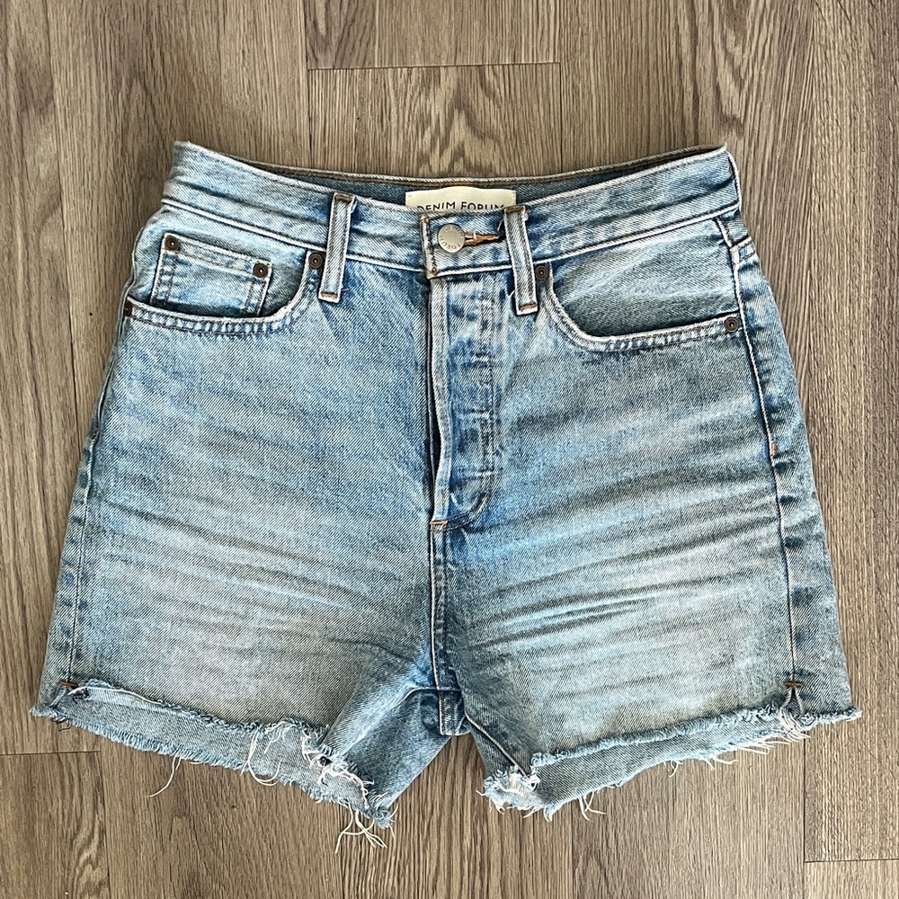 Denim Forum The Yoko Mid Thigh Short